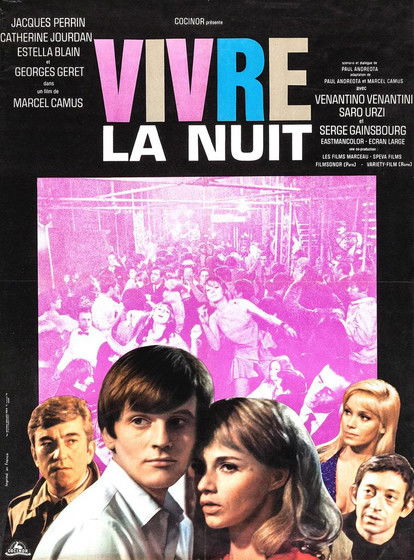 Affiche Vivre la nuit
