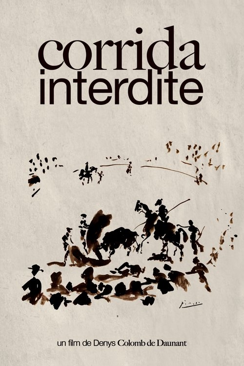 Affiche Corrida Interdite