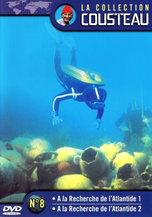 Affiche La collection Cousteau N°8 | À la recherche de l'Atlantide (1re partie) | À la recherche de l'Atlantide (2ème partie)