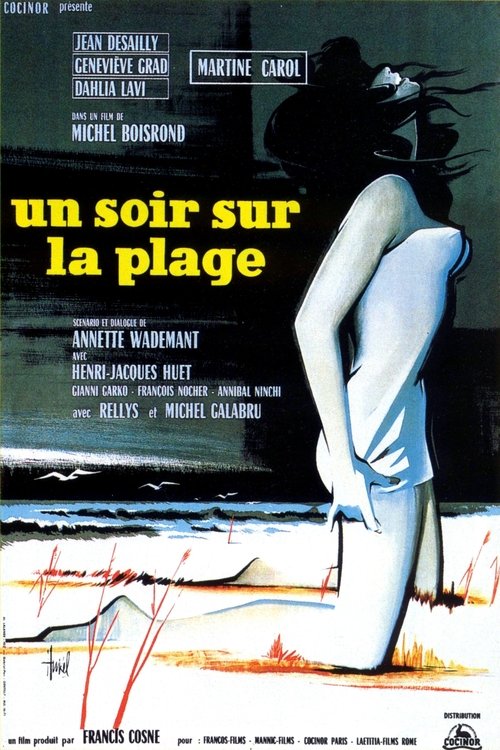 Affiche Un soir sur la plage