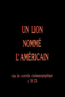 Affiche Un lion nommé l'Américain
