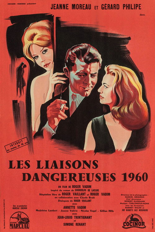 Affiche Les Liaisons dangereuses