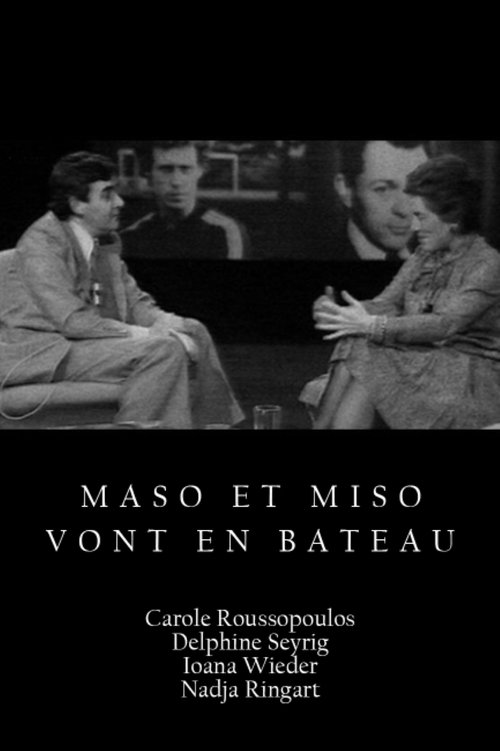 Affiche Maso et miso vont en bateau