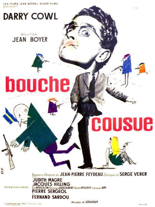 Affiche Bouche cousue