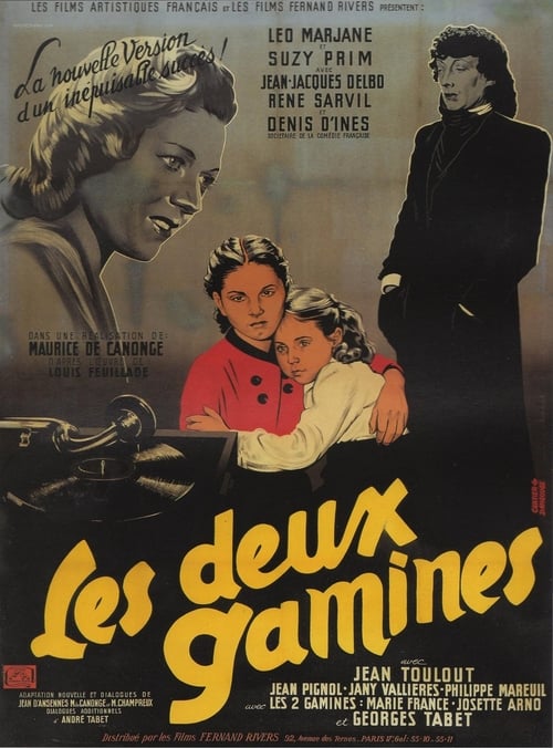Affiche Les Deux Gamines