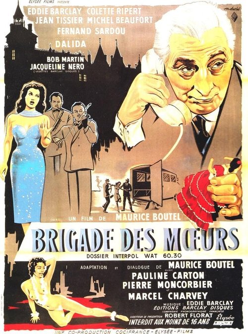 Affiche Brigade des mœurs