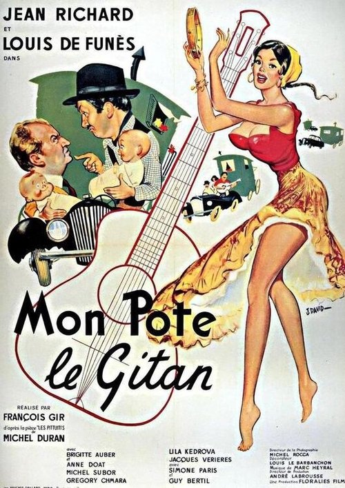 Affiche Mon pote le gitan