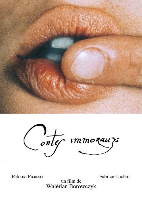 Affiche Contes immoraux
