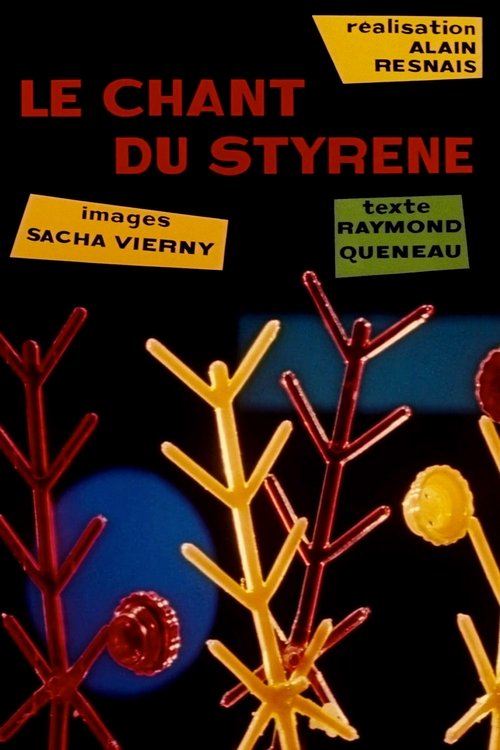 Affiche Le chant du Styrène