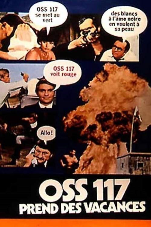 Affiche OSS 117 prend des vacances