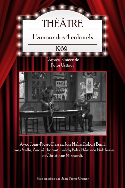Affiche L'Amour des 4 colonels