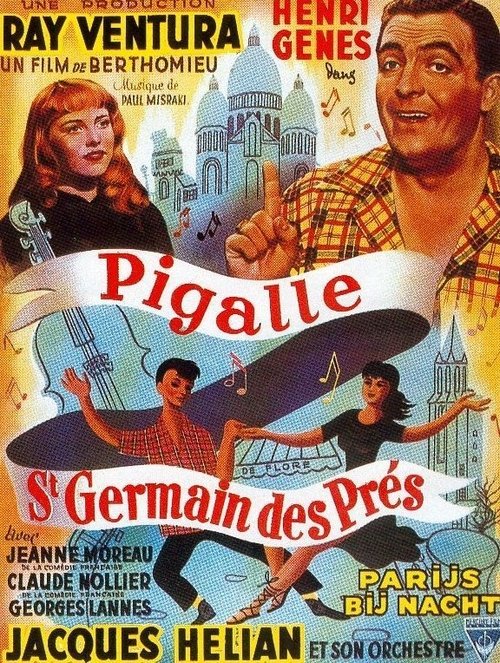 Affiche Pigalle-Saint-Germain-des-Prés