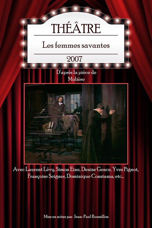 Affiche Les Femmes savantes