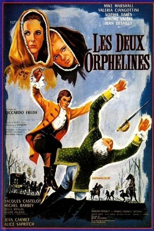 Affiche Les deux orphelines