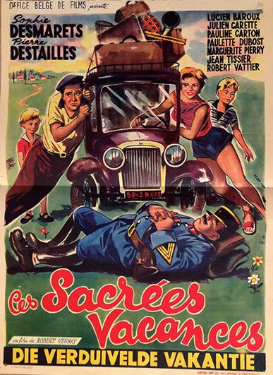 Affiche Ces sacrées vacances
