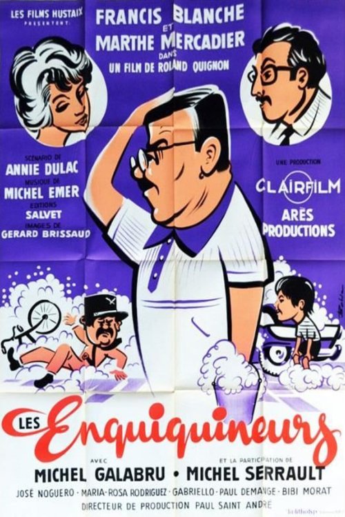 Affiche Les enquiquineurs