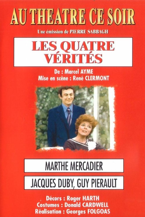 Affiche Les Quatre Vérités
