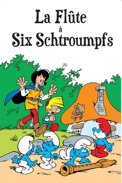 Affiche La Flûte à six schtroumpfs