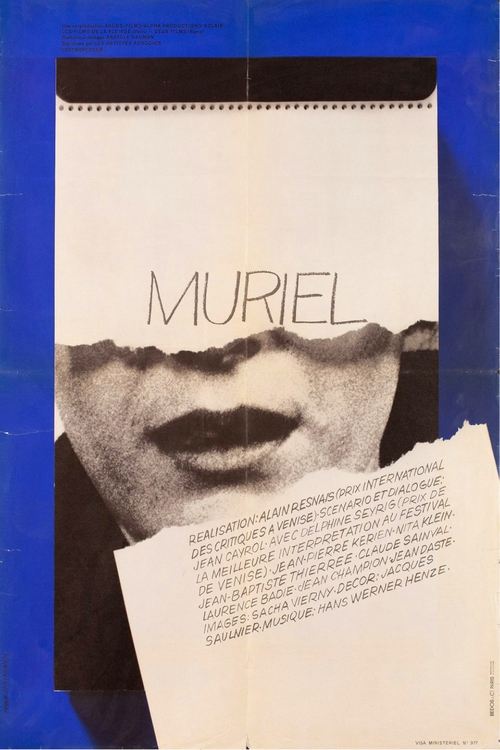 Affiche Muriel, ou le Temps d'un retour