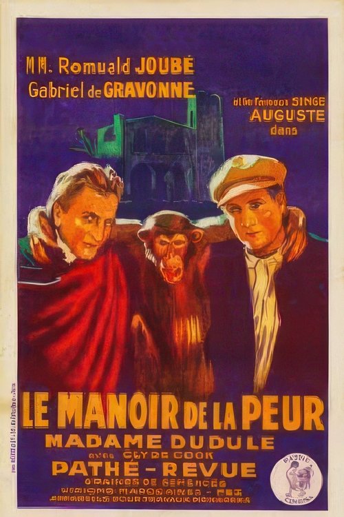 Affiche Le Manoir de la peur