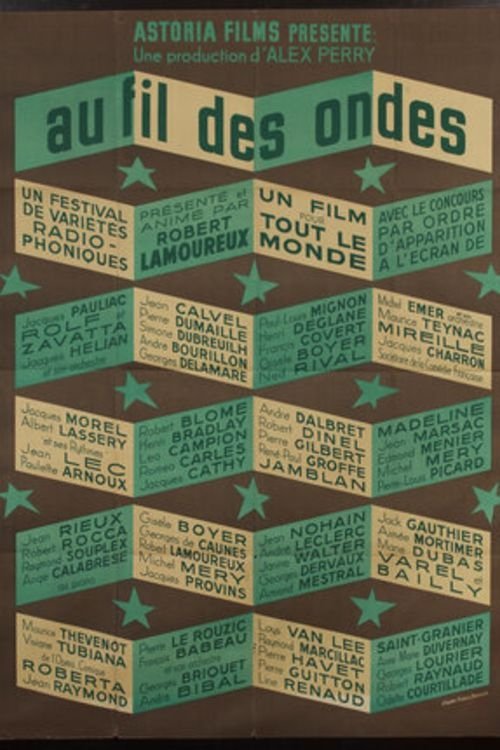 Affiche Au fil des ondes