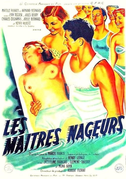 Affiche Les Maîtres-nageurs