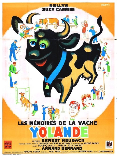 Affiche Les Mémoires de la vache Yolande