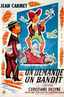 Affiche On demande un bandit