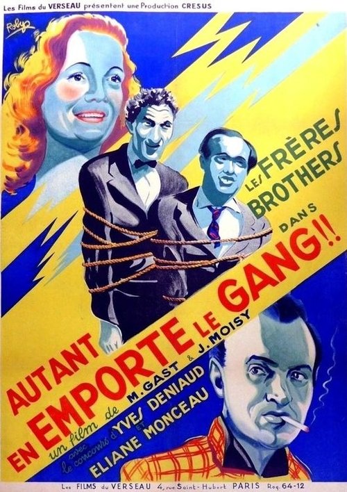 Affiche Autant en emporte le gang