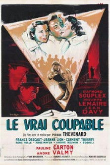Affiche Le vrai coupable