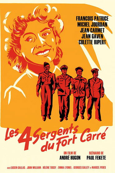 Affiche Les quatre sergents du Fort Carré