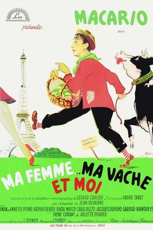 Affiche Ma femme, ma vache et moi