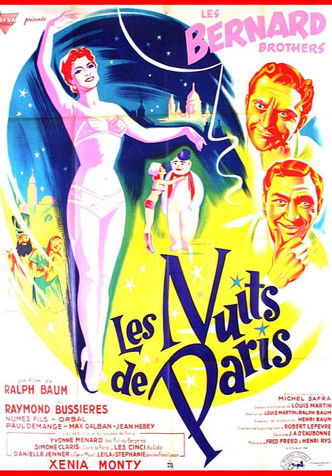 Affiche Les Nuits de Paris
