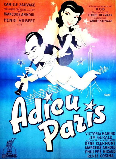 Affiche Adieu Paris