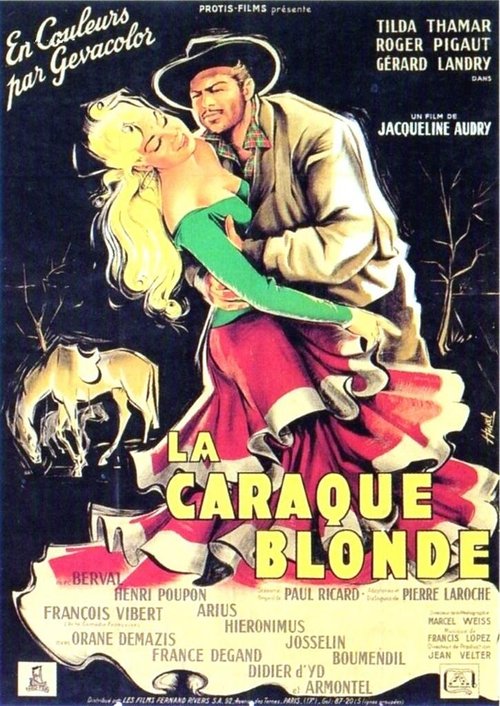 Affiche La Caraque blonde