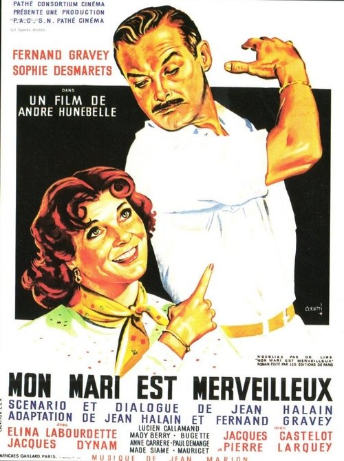 Affiche Mon mari est merveilleux