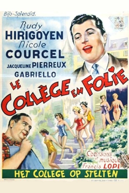 Affiche Le collège en folie