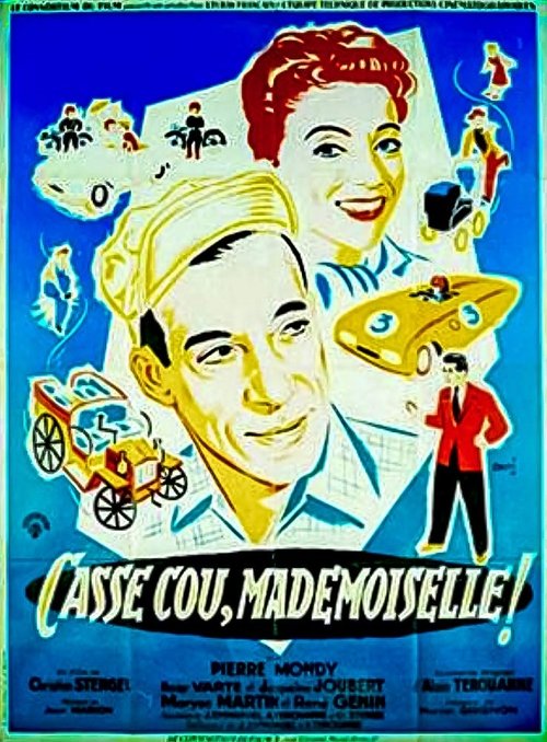 Affiche Casse-cou, mademoiselle!