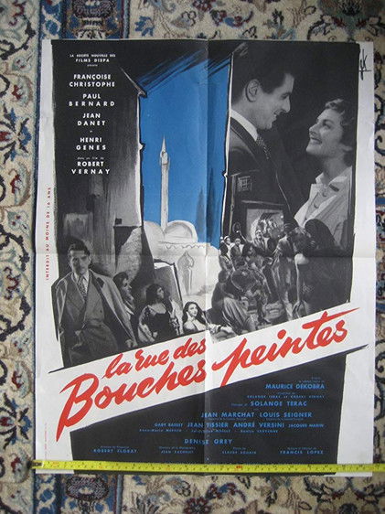 Affiche La Rue des bouches peintes