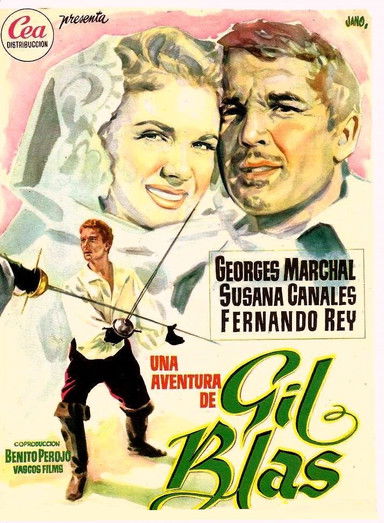 Affiche Les Aventures de Gil Blas de Santillane