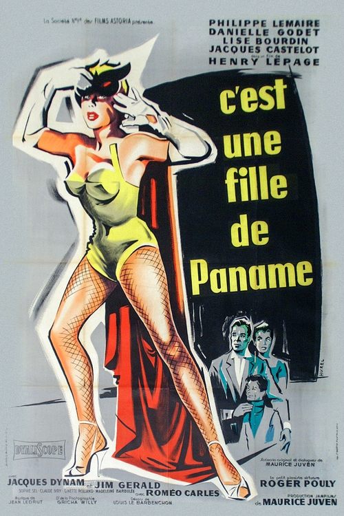 Affiche C'est une fille de Paname