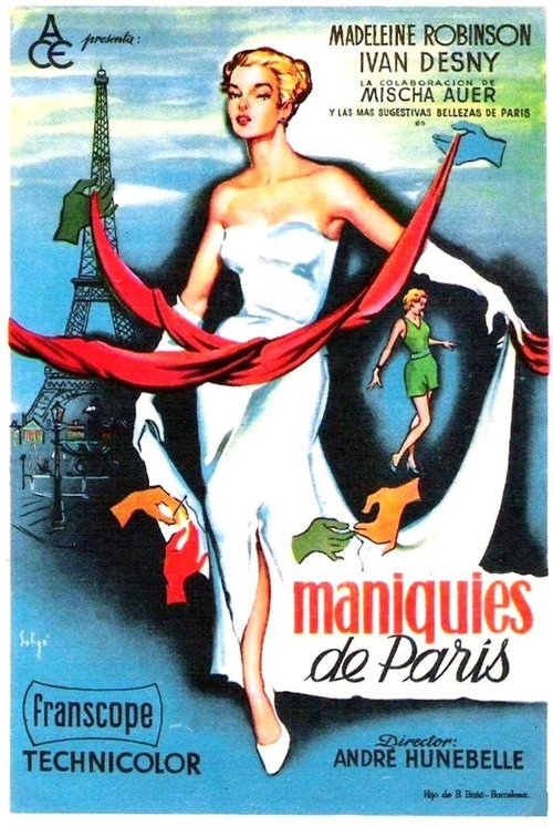 Affiche Mannequins de Paris