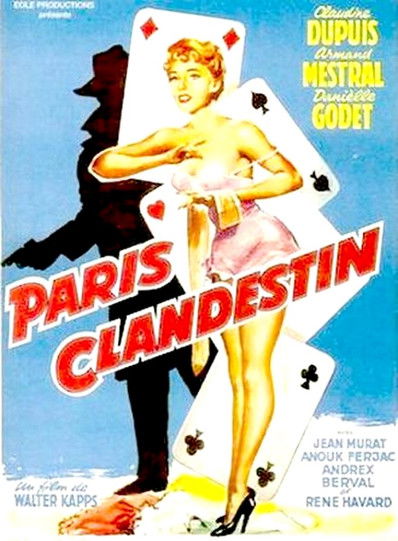 Affiche Paris clandestin