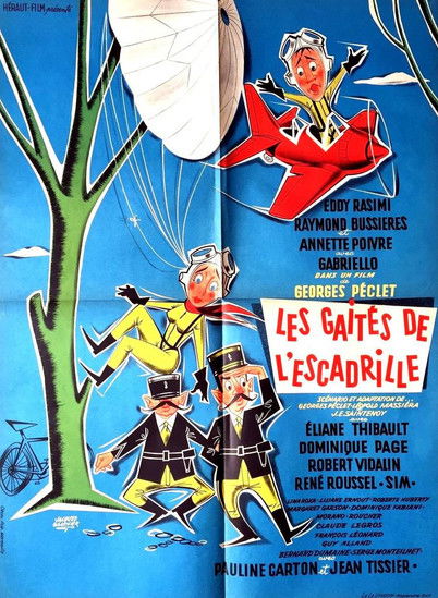 Affiche Les gaités de l’escadrille