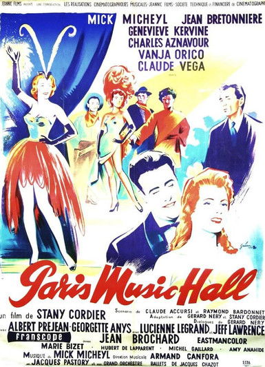 Affiche Paris Music Hall