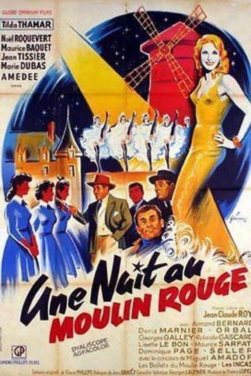 Affiche Une nuit au Moulin-Rouge