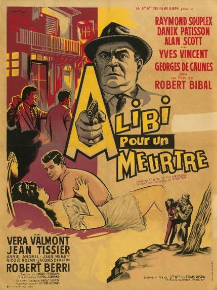 Affiche Alibi pour un meurtre