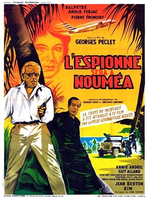 Affiche L’espionne sera à Nouméa