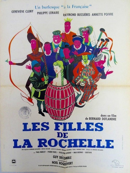 Affiche Les Filles de La Rochelle