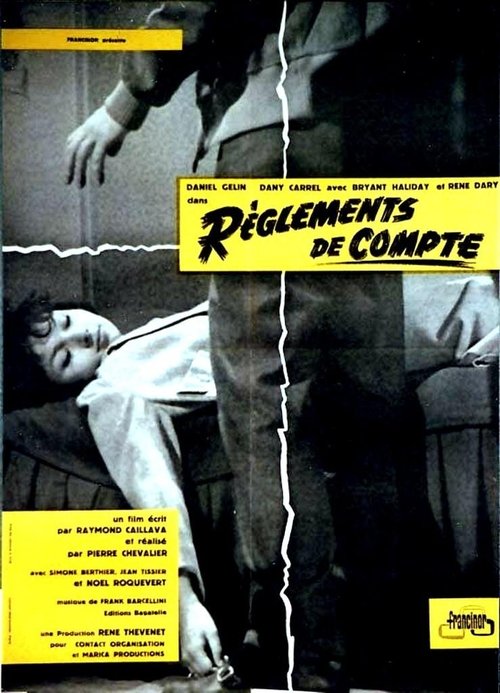 Affiche Règlements de compte